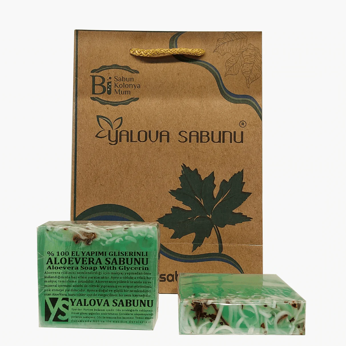 Aloe Vera Özlü El Yapımı Doğal Sabun 115gr