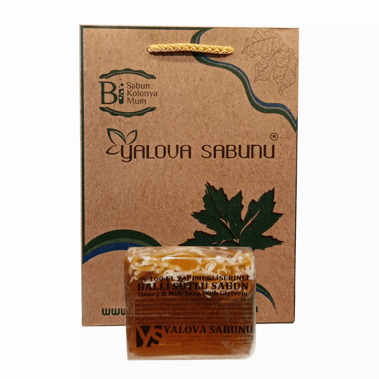 Ballı Sütlü El Yapımı Doğal Sabun 115gr