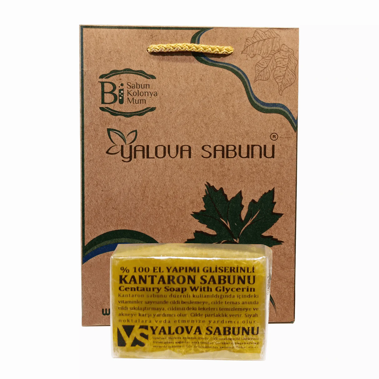 Kantaron Özlü El Yapımı Doğal Sabun 115gr