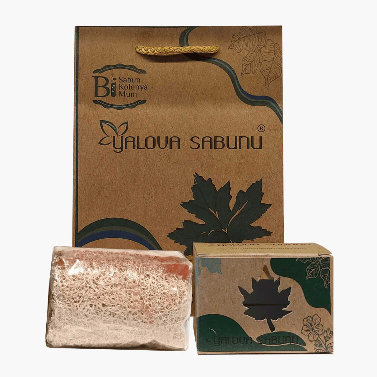 Sütlü Ballı Kabak Lifli El Yapımı Doğal Sabun 120gr