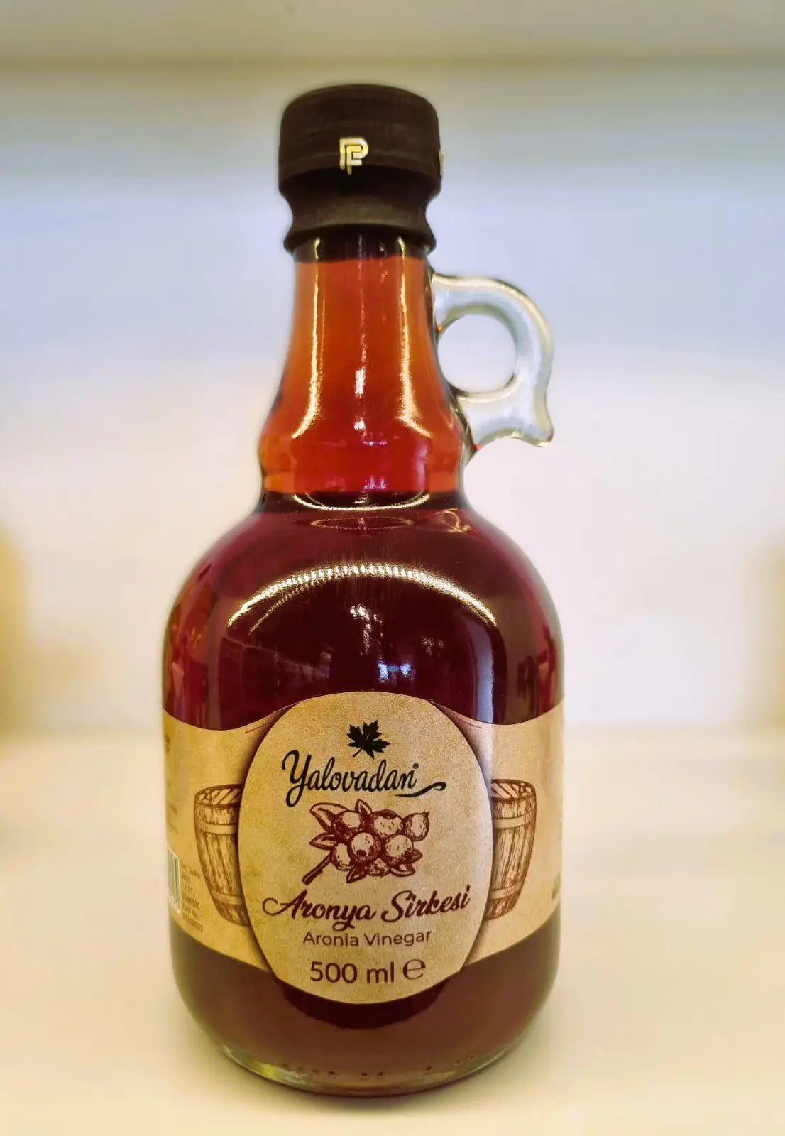 Aronya Sirkesi – Yalova’nın Coğrafi İşaretli Ürününden Üretilmiş – 500 Ml Cam Şişe
